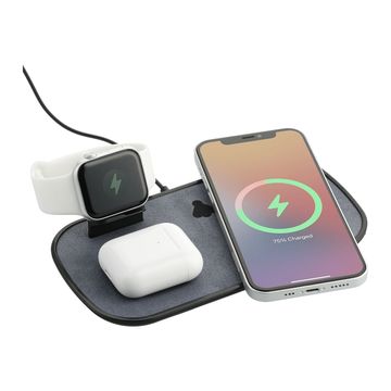 Mophie 3-In-1 Fabric Wireless Charging Pad