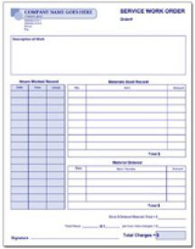 Work Order
