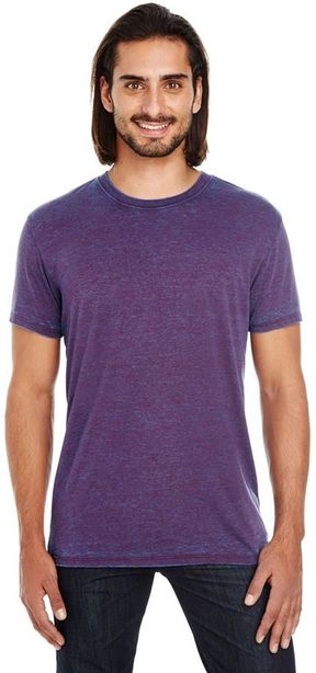 Threadfast Apparel Adult Unisex 4.3-ounce 60/40 Cotton Poly Cross Dye Short-Sleeve T-Shirt