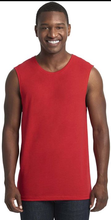 Next Level Apparel Men's 4 oz 100% Cotton Muscle Tank Top T-shirt