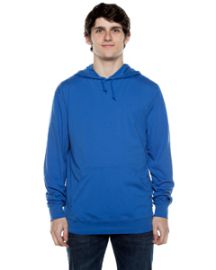 Beimar Unisex 4.5-ounce. Long-Sleeve Jersey Hooded T-Shirt