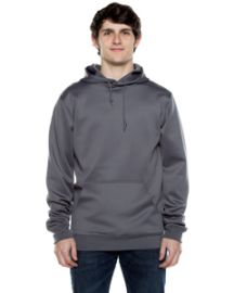 Beimar Unisex 9-ounce. Polyester Air Layer Tech Pullover Hooded Sweatshirt