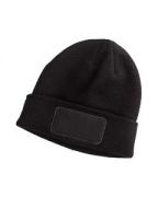 Big Accessories Patch Beanie