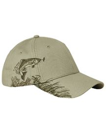 Dri Duck Brushed Cotton Twill Trout Cap