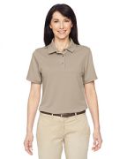 Harriton Ladies Advantage Snag Protection Plus IL Snap Placket Polo Shirt