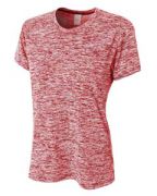 A4 Ladies' Space Dye Tech T-Shirt