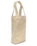 OAD 10oz Two Bottle Wine Tote Bag - 5.5" x 10.5" x 3"