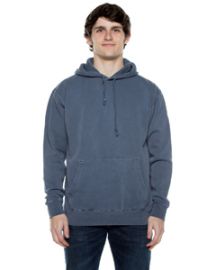 Beimar Unisex 8.25-ounce. 80/20 Cotton/Poly Pigment-Dyed Hooded Sweatshirt