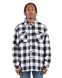 Shaka Wear Adult Hooded Flannel Jacket