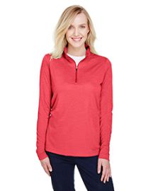 Team 365 Ladies' Zone Sonic Heather Performance Quarter-Zip