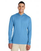 Team 365 Men's Zone Performance Long Sleeve Hoodie T-Shirt