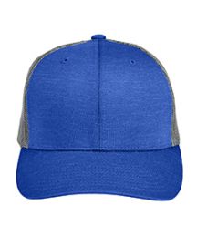 Team 365 by Yupoong® Adult Zone Sonic Heather Trucker Cap