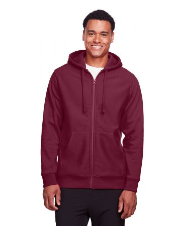 Team 365 Men's Zone HydroSport Heavyweight Full-Zip Hooded Sweatshirt