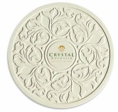 Victorian Lace CoasterStone Absorbent Stone Coaster - Single (4.25")