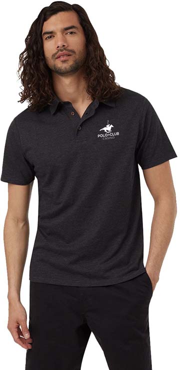 tentree Men's Eco Recycled Poly / Organic Cotton TreeBlend Astir Short Sleeve Polo